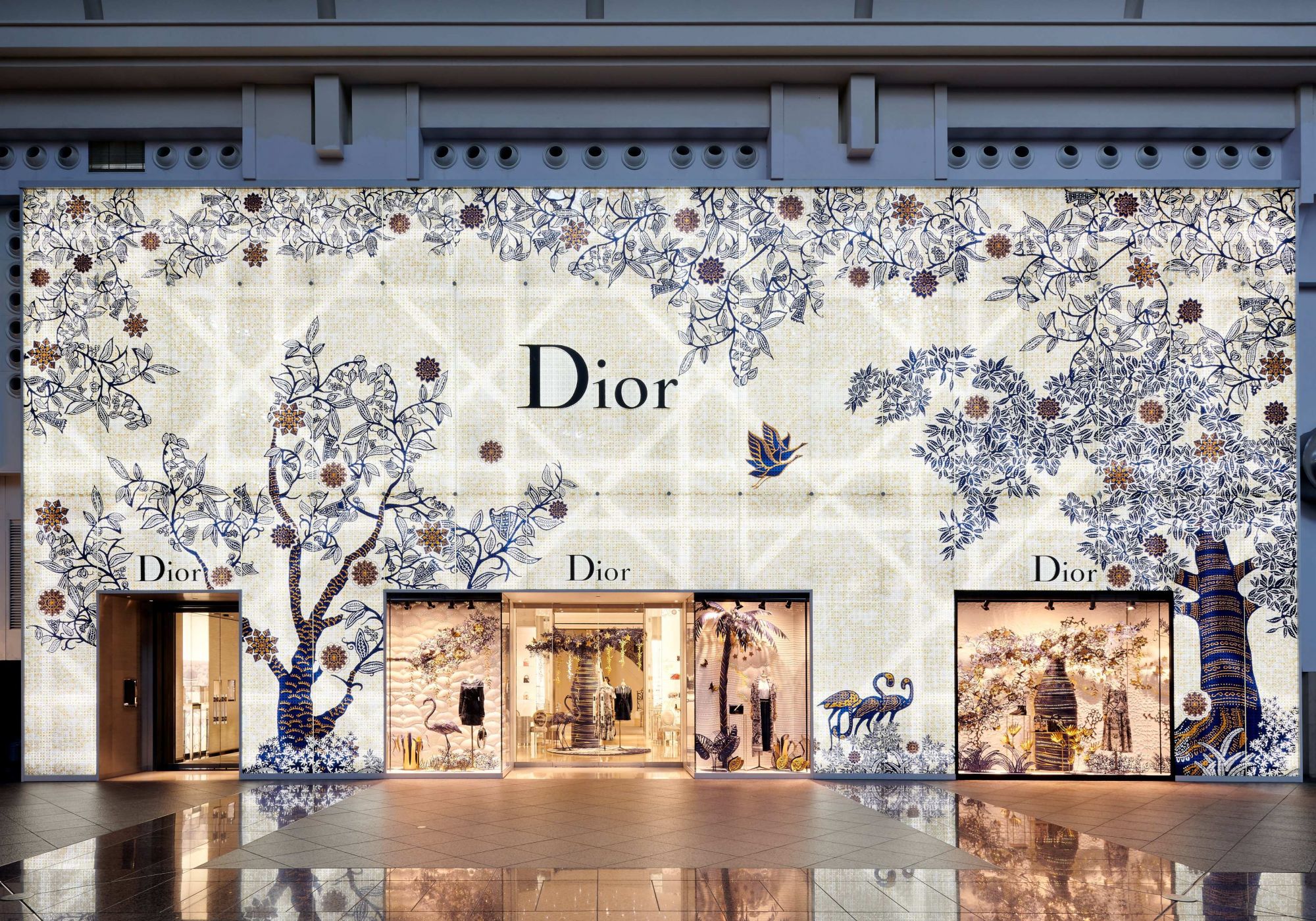 Dior 2019聖誕節 x Taipei 101旗艦店